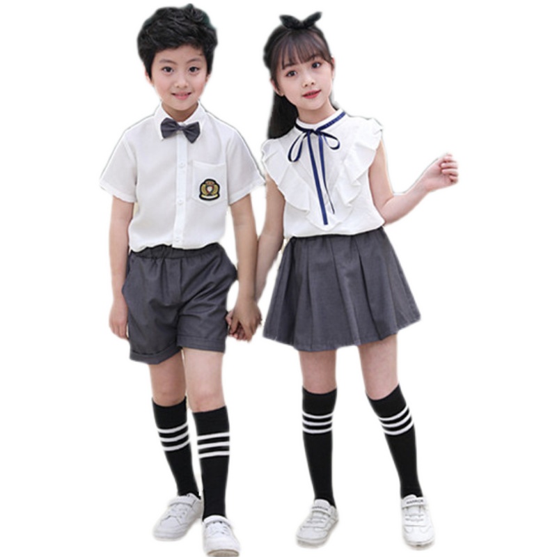 六一儿童合唱团演出服幼儿园表演中小学生朗诵背带裤校服毕业班服 - 图3