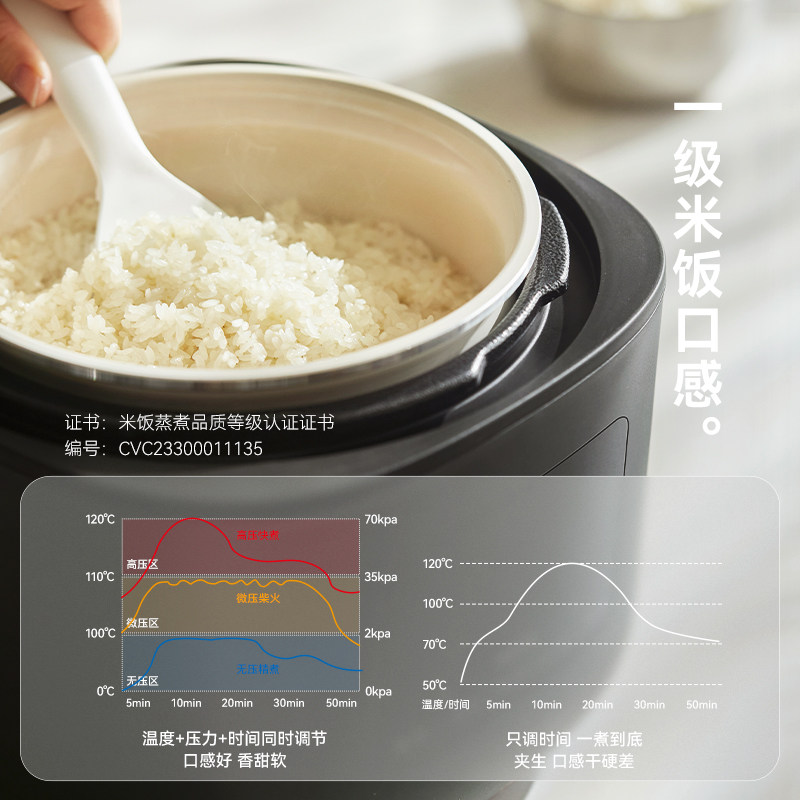 olayks立时0涂层智能变压电饭煲家用4L大容量多功能高压力电饭锅,淘宝优惠券,粉丝福利购,淘宝优惠卷