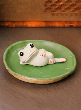 茶宠摆件茶室茶玩创意可爱