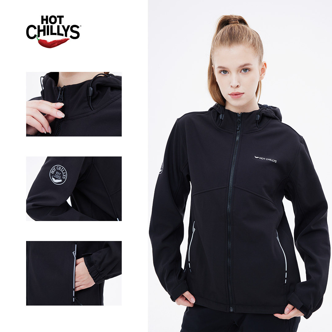 HOTCHILLYS红辣椒软壳衣抓绒夹克女防风保暖户外加绒外套上衣显瘦,淘宝优惠券,粉丝福利购,淘宝优惠卷