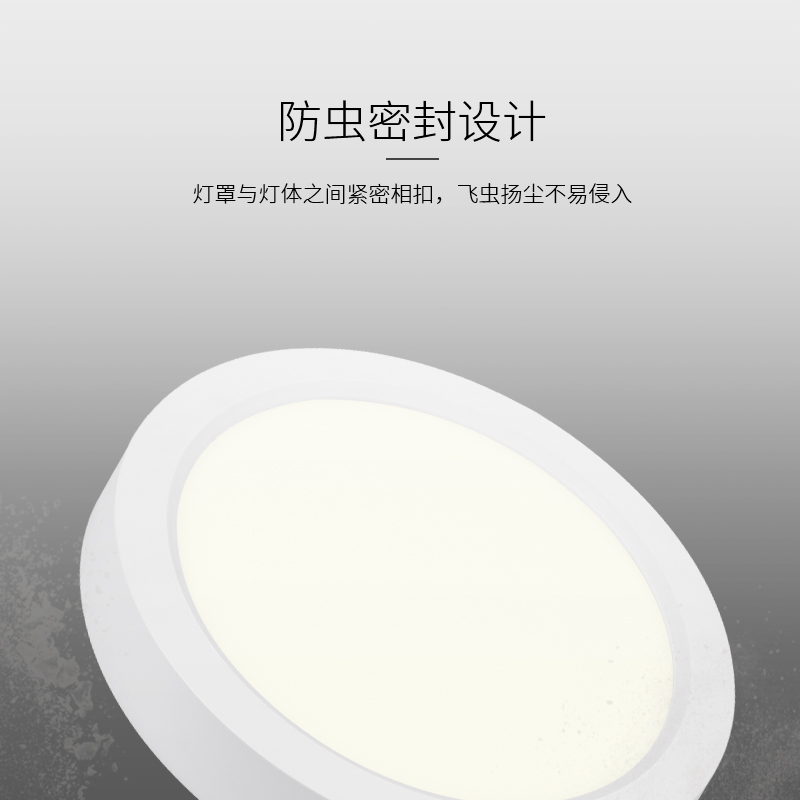 新特丽 led走廊过道吸顶灯阳台现代简约灯饰厨房玄关洗手间入口灯 - 图1