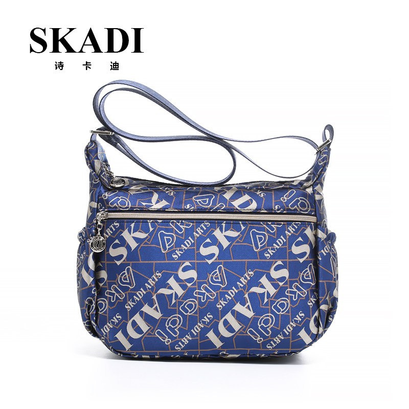 妈妈包2021新款牛津布布包女斜挎包 skadi箱包女士包袋