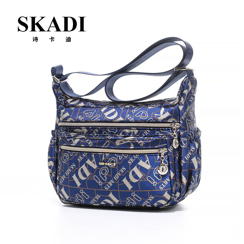 妈妈包2021新款牛津布布包女斜挎包 skadi箱包女士包袋