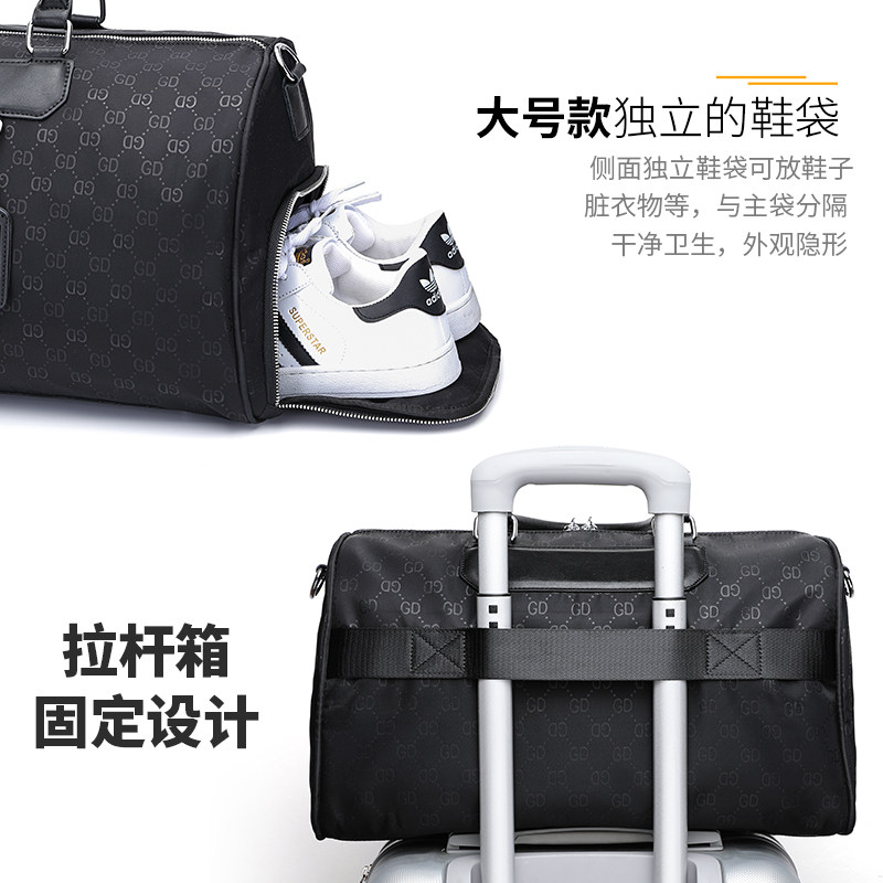 手提短途旅行包可挂女士出差行李箱 tiao媞奥旅行袋