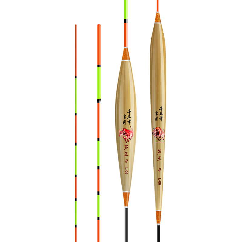 福王芦苇浮漂加粗超醒目鱼漂高灵敏竞技轻口鲫鱼漂正品手工芦苇漂 - 图3