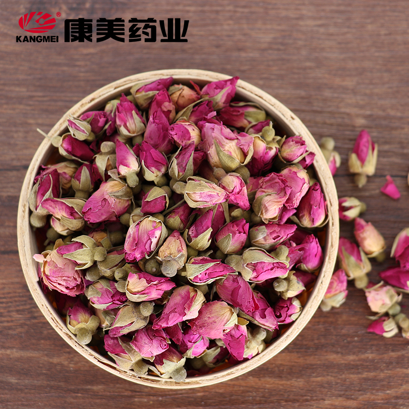 康美 玫瑰花 250g 中药材店铺饮片药房干玫瑰花茶原料泡水小包 - 图3