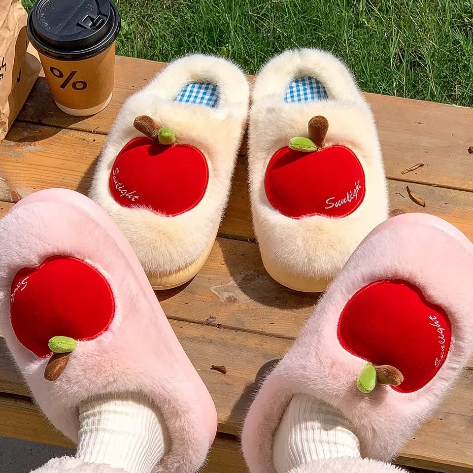 棉拖鞋女款2025新款冬室内居家可爱保暖加绒防滑情侣毛毛拖鞋男士,淘宝优惠券,粉丝福利购,淘宝优惠卷
