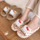 ເກີບແຕະ Lidani Hello Kitty ຄູ່ບ້ານຄູ່ 2026 ເກີບແຕະບ້ານນອກຂອງຜູ້ຍິງ 2026