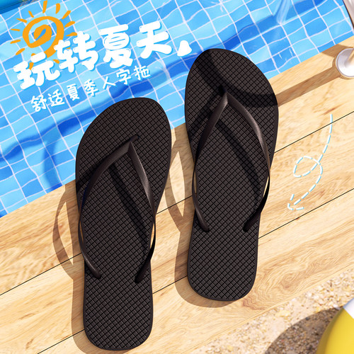 广东人字拖男士夏季2025新款防滑防臭耐磨情侣夹脚越南拖鞋女外穿 - 图3