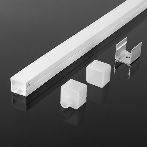 LED柔性硅胶灯带硅胶套管空管免开槽线条灯嵌入式明装暗装 - 图3