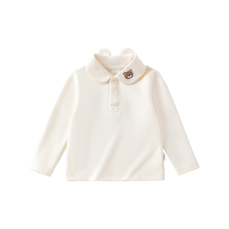 宝宝卡通套头上衣男童polo衫春秋款儿童装卫衣服秋装打底洋气冬季