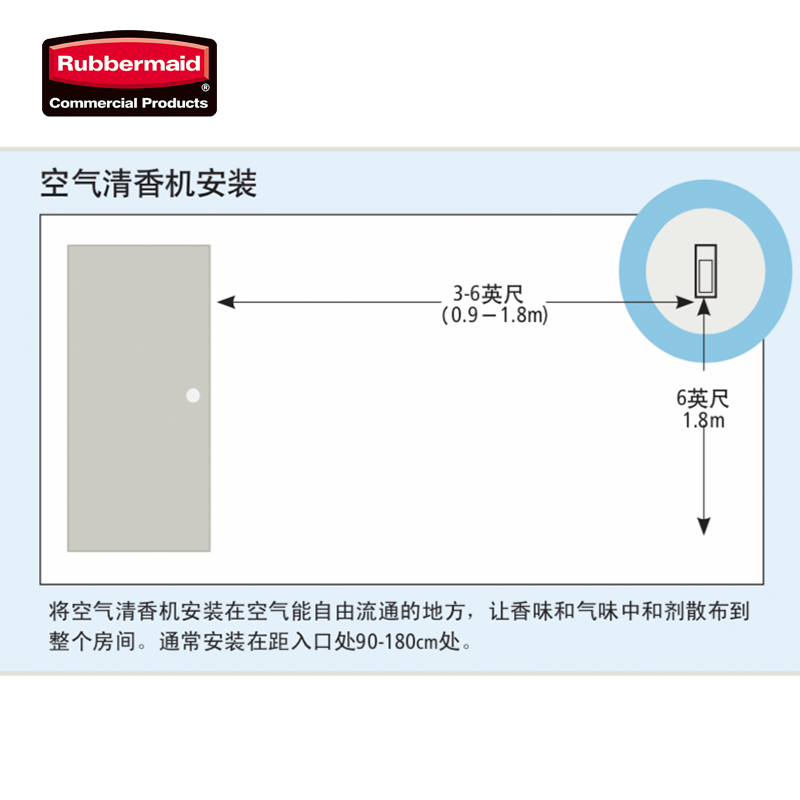 美国壁挂式熏香机喷雾室内家用商用卫生间宠物除臭神器自动喷香机