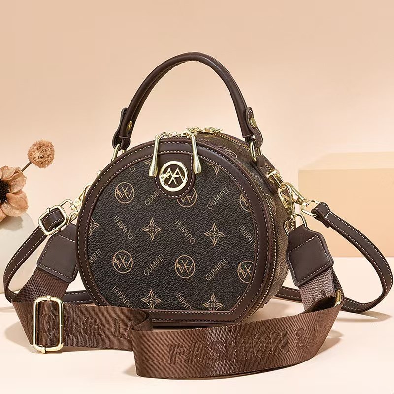 小圆包2025新款包包女士手提圆饼斜挎包高级感单肩斜挎包包,淘宝优惠券,粉丝福利购,淘宝优惠卷