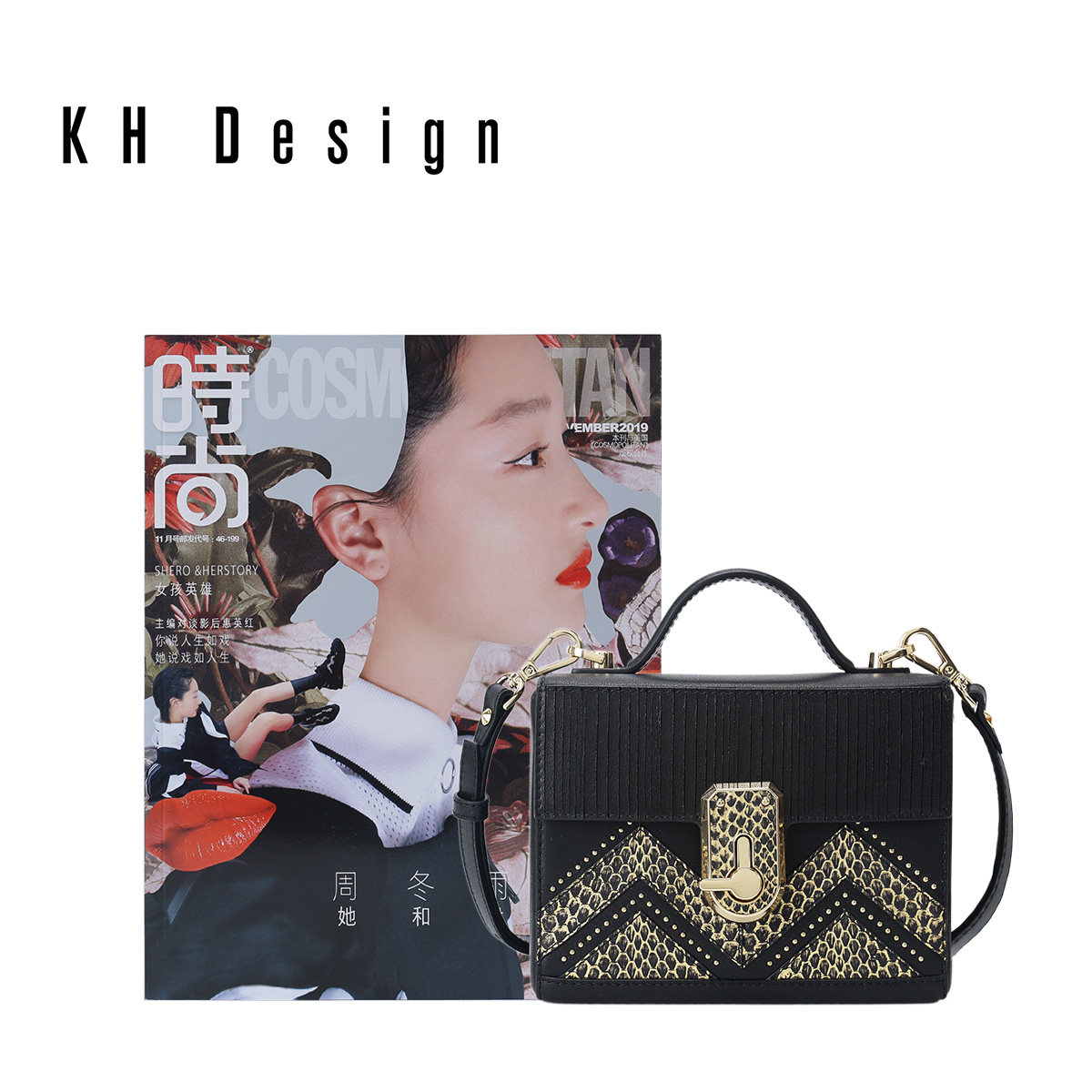 khdesign明治欧美风箱子方盒小方包 khdesign女士包袋