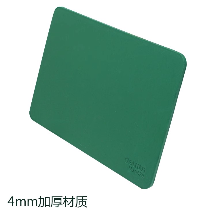 得力印章垫盖章垫印台垫软印章垫盖章垫子方形软胶印垫财务用加厚印章垫板敲章垫垫板会计银行便携胶皮橡胶垫 - 图3