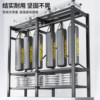 Thickened steel pipe adult installation-free folding simple wardrobe