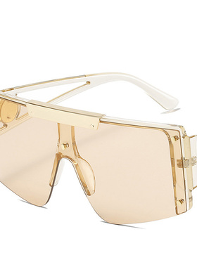 墨镜连体时尚风太阳镜新款潮流