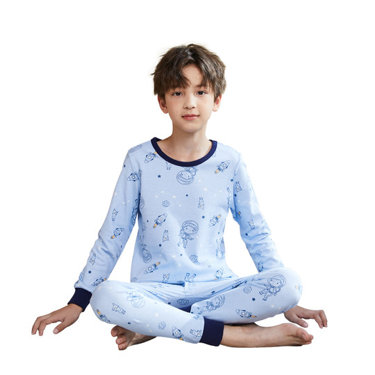 Антибактериальная осенняя одежда для мальчиков и мальчиков класса A 10A и длинные осенние чехлы для брюк