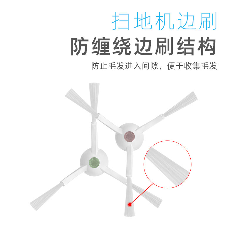 配科沃斯YEEDI一点扫地机器人KK滤网边刷集尘袋主滚刷抹拖布配件 - 图3