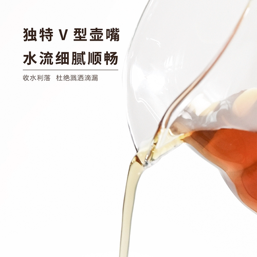 咖啡分享壶云朵壶手冲咖啡壶玻璃耐高温加厚高硼硅家用咖啡器具 - 图1