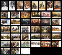2023 Mao Zedong Topic Postcards 40 Set of Set (printed by Mao Zedong Thematic Collector Sorority)