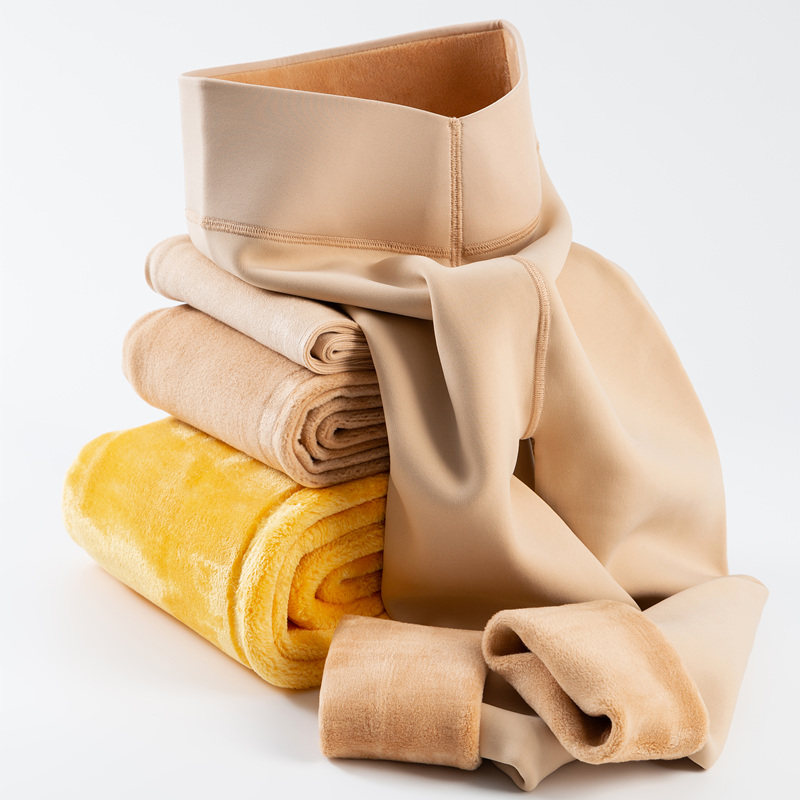 光腿加厚神器胖mm200加绒连裤袜 绒汇打底裤