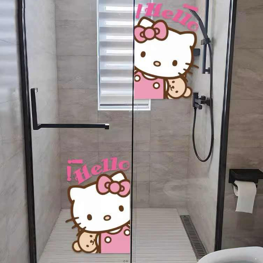 KT猫贴纸房间改造门贴墙贴纸新款防水衣柜贴纸哈喽kitty猫可爱,淘宝优惠券,粉丝福利购,淘宝优惠卷
