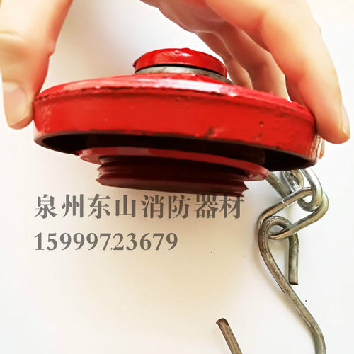 SQD100/150消防栓水泵接合器出水盖/边盖/堵头/侧盖/室外消火栓配 - 图1