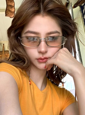 dea-home韩系复古银色金属老钱风太阳镜女欧美辣妹显脸小网感墨镜