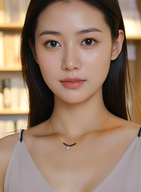 日本颈链choker女钻石项链水滴锆石尖晶石短项链锁骨链14K包金链