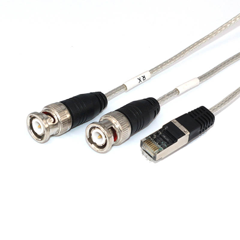 思科路由器调试线CAB-E1-75ohm-3m-RJ45-2*BNC网口转2BNC线2M线-图0