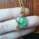 Myanmar jade pendant ice jade jade gourd pendant