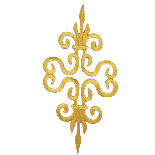 民族风 金线银线亮片刺绣贴片舞台服装辅料 COS动漫影视服烫花 - 图3