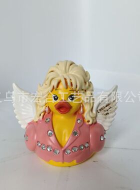 Parton Memorial Duck,帕顿纪念鸭 多莉纪念鸭音乐纪念摆件大红唇