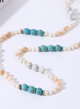 一链两用！可单层可双层简单百搭项链精致通勤配饰毛衣链子时尚女