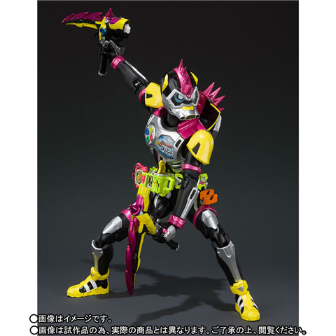 【孩仕宝】玩具模型假面骑士EX-AID SHF机车玩家Lazer lv0零速-图0