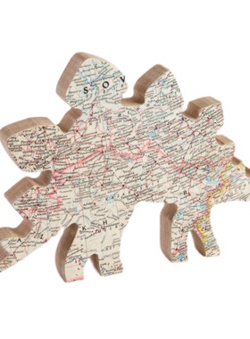 bombus实木剑龙工艺摆件英国原装