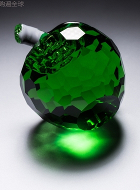 意大利生日情人节礼物水晶苹果