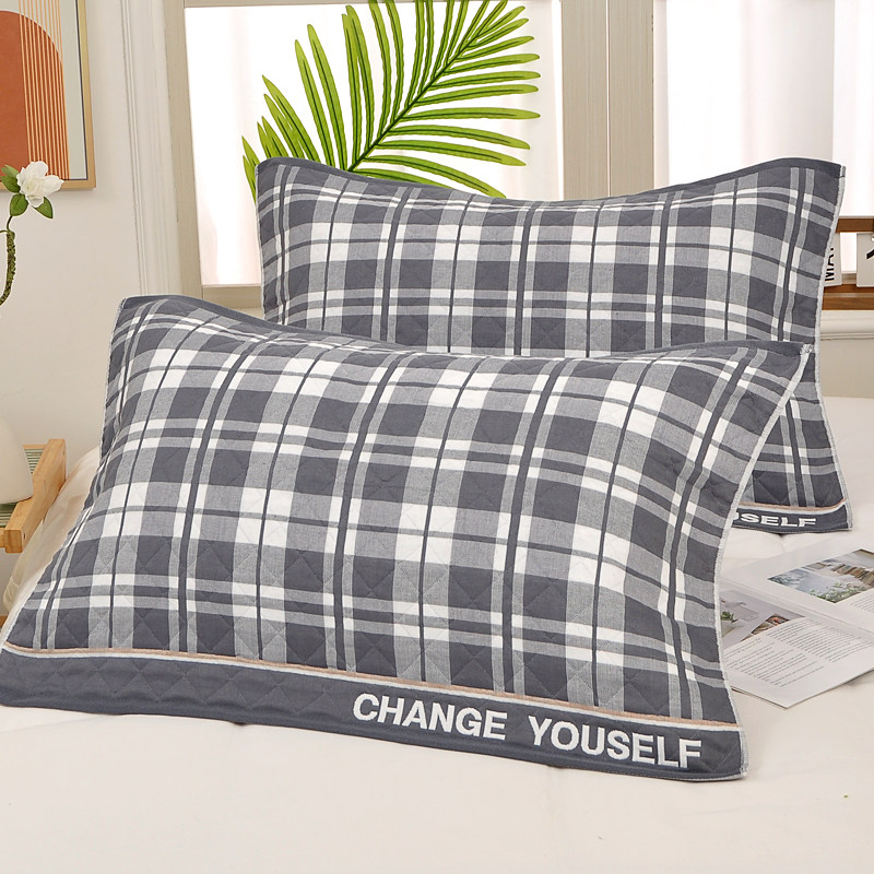 纱布枕巾一对装棉纱布加大加厚枕头巾四季复古成人情侣盖巾吸汗,淘宝优惠券,粉丝福利购,淘宝优惠卷