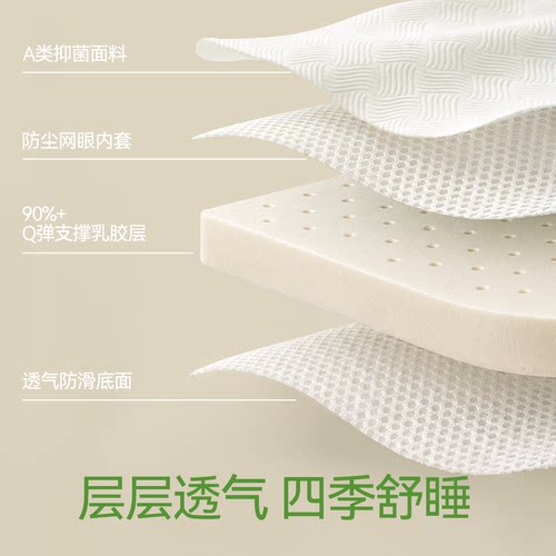 【漾Young】金橡树乳胶床垫单人床褥软垫子学生宿舍专用榻榻米垫 - 图2
