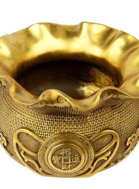 厚德居摆件黄金袋