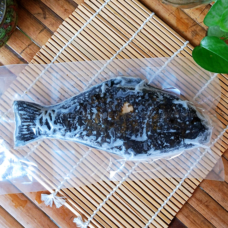 冷冻天荃年年有余250g纯素食植物肉清蒸豆瓣豆豉糖醋鱼肉蛋白仿荤-图2