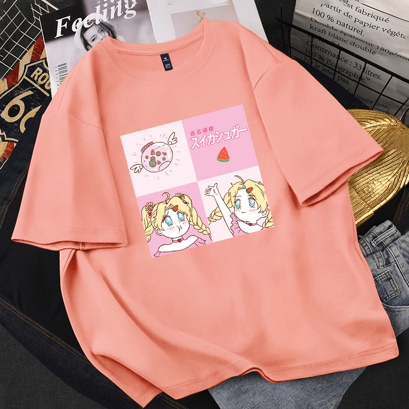 短袖2020年新款女半袖夏季宽松t恤 默衍T恤