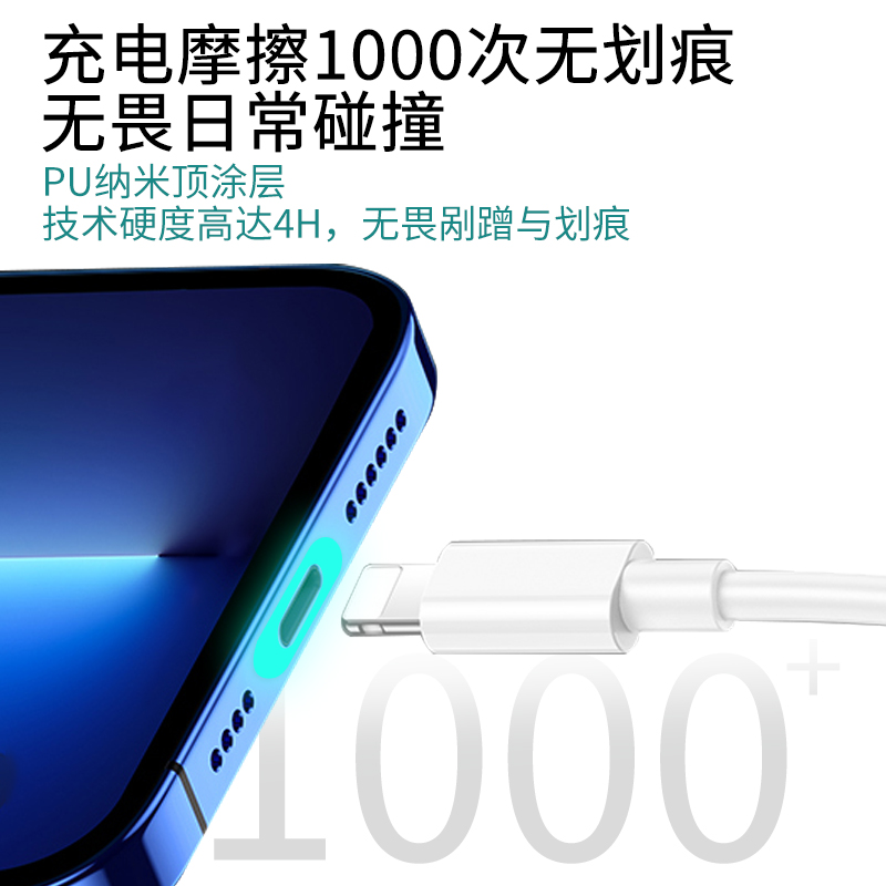 奇琴适用于苹果充电口保护膜iphone12promax荧光防尘贴ipad11pro电源保护充电贴防尘网13充电口贴 - 图0