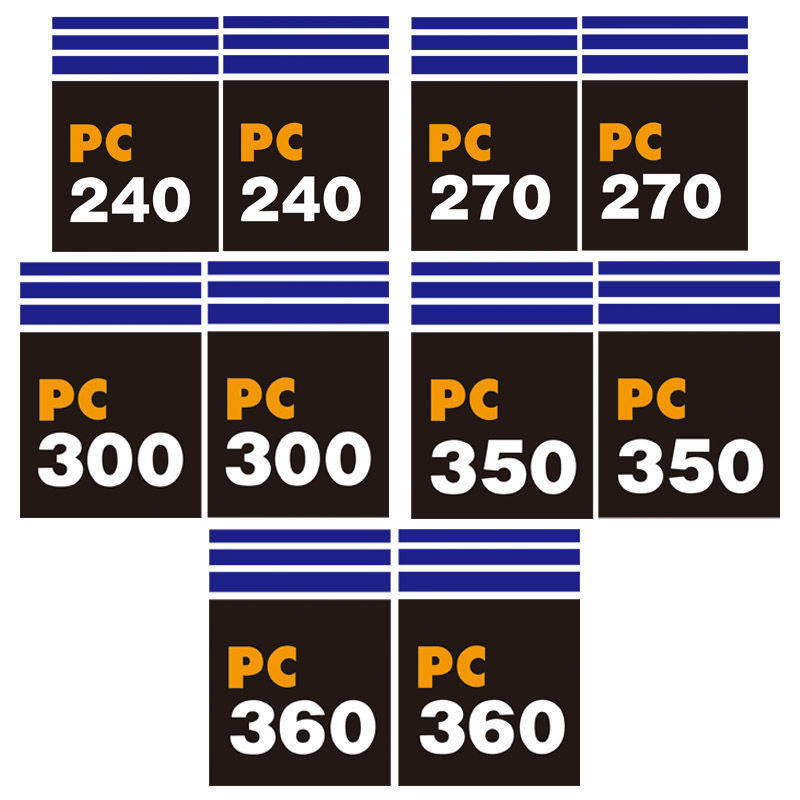 适用小松PC130/160/210/230/240/260/300/360/-7-8挖机边门字贴纸,淘宝优惠券,粉丝福利购,淘宝优惠卷