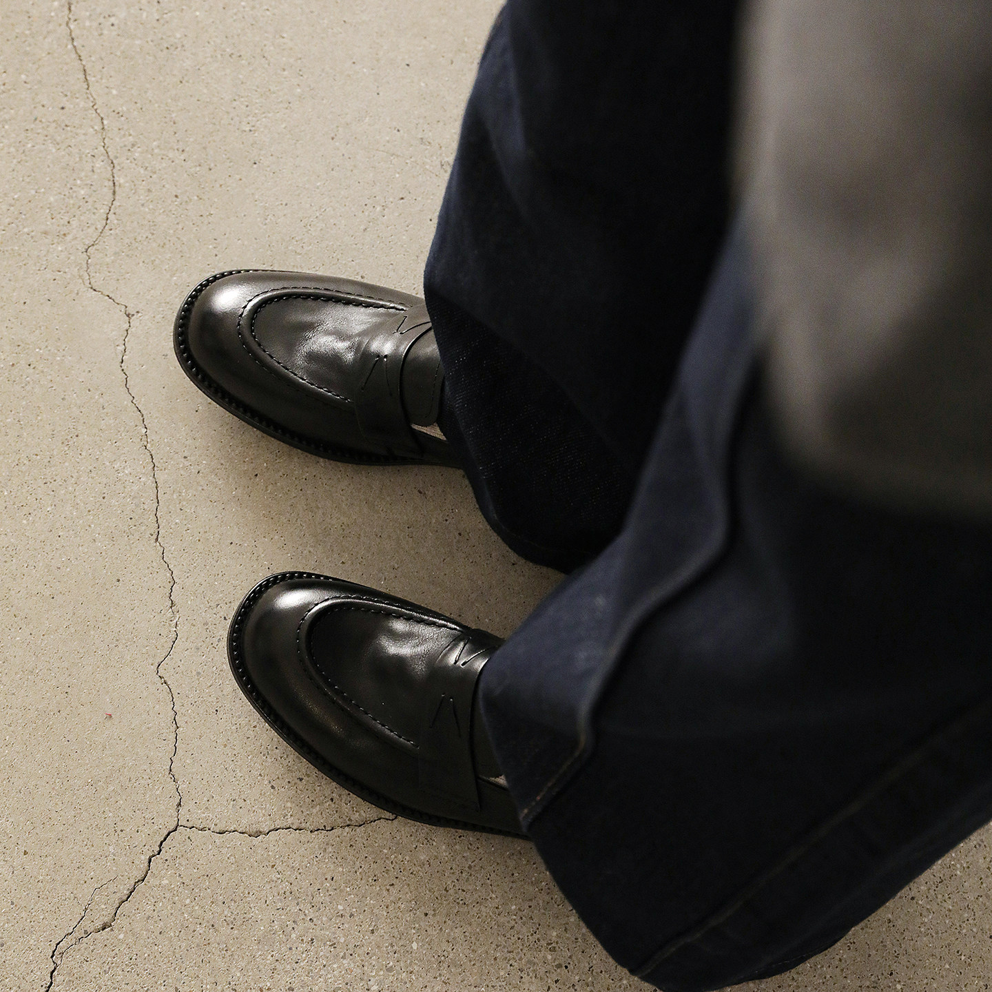 黑夫人手工高端真皮乐福鞋女粗低跟一脚蹬小皮鞋百搭舒适软底单鞋,淘宝优惠券,粉丝福利购,淘宝优惠卷