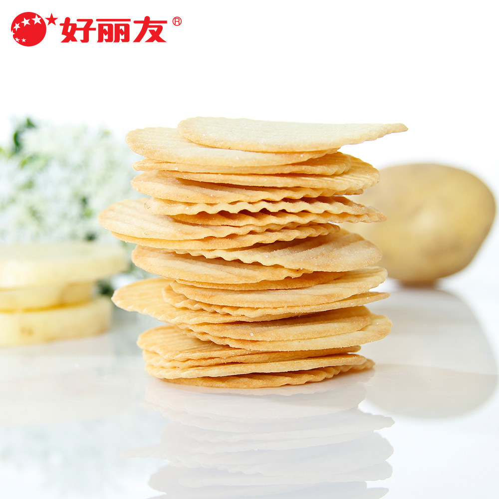 好丽友薯愿6包多口味办公室大礼包 好丽友膨化食品