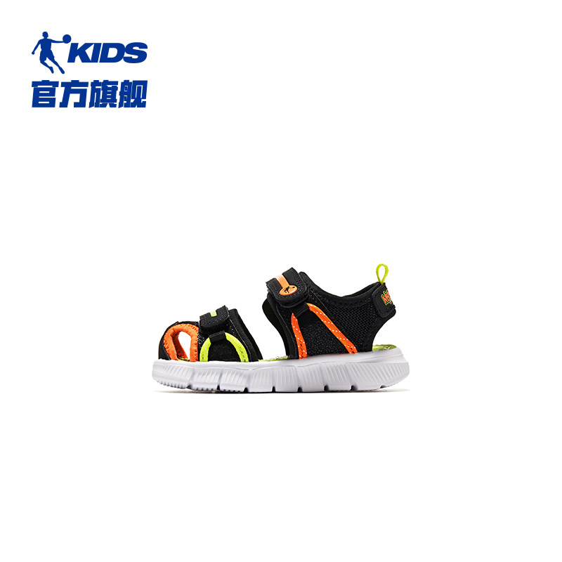 商场同款中国乔丹包头凉鞋婴儿鞋子 乔丹童装学步/幼童鞋