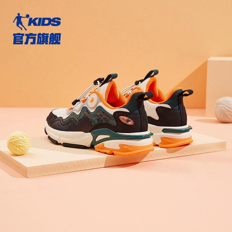 中国乔丹男童运动鞋2022秋冬童鞋 乔丹童装运动鞋