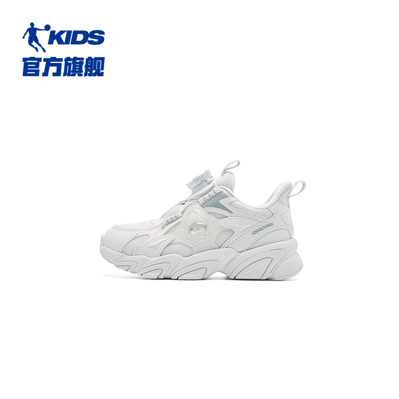 商场同款乔丹童鞋男童鞋子2025秋冬款小童旋钮扣缓震跑鞋儿童鞋子 - 图1